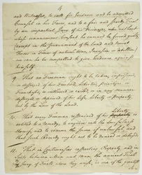 Die Bill of Rights, Kopie unterzeichnet in Federal Hall, 1789